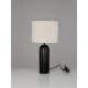 Veioze - Veioza, Lampa de masa din ceramica neagra VALENTO