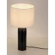 Veioze - Veioza, Lampa de masa din ceramica neagra VALENTO