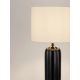 Veioze - Veioza, Lampa de masa din ceramica neagra VALENTO