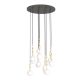 Pendule, Lustre suspendate - Lustra cu 12 pendule pentru tavane inalte, hol, casa scarii Ero XII aurie 60