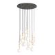 Pendule, Lustre suspendate - Lustra cu 12 pendule pentru tavane inalte, hol, casa scarii Ero XII aurie 60