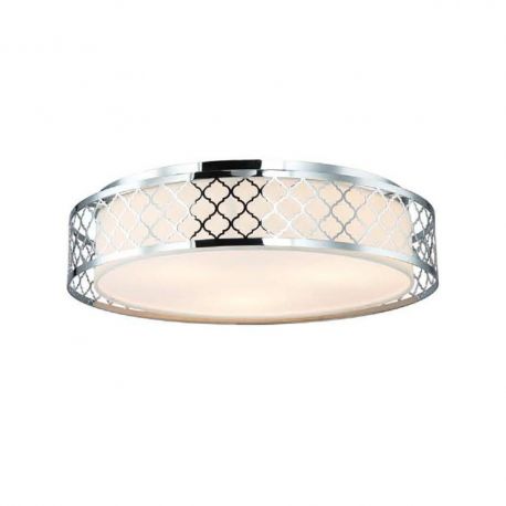Plafoniere - Plafoniera diametru 52cm, metal cromat Cavalli