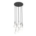 Lustra cu 8 pendule suspendate Ero VIII crom 40