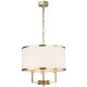 Candelabre, Lustre - Lustra suspendata diametru 35cm, metal auriu satinat Casa S