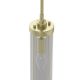 Pendule, Lustre suspendate - Pendul suspendat din metal auriu si sticla Fiatto I