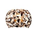 Aplica de perete moderna din metal auriu Carera