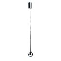 Pendul LED din metal cromat cu sticla Cappi