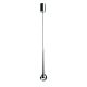 Pendule, Lustre suspendate - Pendul LED din metal cromat cu sticla Cappi