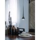 Pendule, Lustre suspendate - Pendul LED din metal cromat cu sticla Cappi
