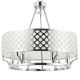 Candelabre, Lustre - Lustra suspendata diametru 55cm, metal cromat Verno