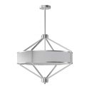Lustra suspendata diametru 60cm, Zundo Satin Nickel