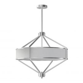 Candelabre, Lustre - Lustra suspendata diametru 60cm, Zundo Satin Nickel