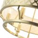 Candelabre, Lustre - Lustra suspendata diametru 55cm, metal auriu satinat Verno