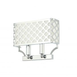 Aplice, corpuri de iluminat pentru pereti - Aplica de perete din metal cromat Verno