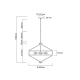 Candelabre, Lustre - Lustra suspendata diametru 60cm, Zundo Chocco