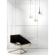 Pendule, Lustre suspendate - Pendul LED crom cu cristal de sticla Crima