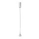 Pendule, Lustre suspendate - Pendul LED crom cu cristal de sticla Crima