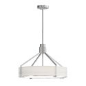 Lustra suspendata diametru 50cm, Doretto Nickel Satin