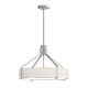 Candelabre, Lustre - Lustra suspendata diametru 50cm, Doretto Nickel Satin