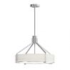 Lustra suspendata diametru 50cm, Doretto Nickel Satin