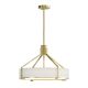 Lustra suspendata diametru 50cm, Doretto Old Gold