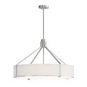 Lustra suspendata diametru 70cm, Doretto Nickel Satin