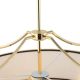 Candelabre, Lustre - Lustra cu inaltime reglabila Stanza M, Auriu cu Negru