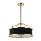 Candelabre, Lustre - Lustra cu inaltime reglabila Stanza S, Auriu cu Negru