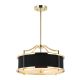 Candelabre, Lustre - Lustra cu inaltime reglabila Stanza S, Auriu cu Negru