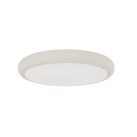 Plafoniere - Plafoniera slim din metal taupe LED CCT Piatto 60cm