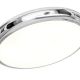 Plafoniere - Plafoniera slim din metal cromat LED CCT Piatto 60cm