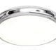 Plafoniere - Plafoniera slim din metal cromat LED CCT Piatto 80cm
