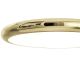 Plafoniere - Plafoniera slim din metal auriu LED CCT Piatto 60cm
