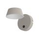 Aplice cu Spot - Aplica de perete cu spot LED CCT Timo taupe
