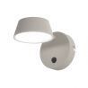 Aplica de perete cu spot LED CCT Timo taupe