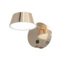 Aplica de perete cu spot LED CCT Timo auriu