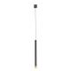 Pendule, Lustre suspendate - Pendul tubular stil minimalist QI Nero / Gold 40