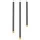 Pendule, Lustre suspendate - Pendul tubular stil minimalist QI Nero / Gold 40