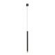 Pendule, Lustre suspendate - Pendul tubular stil minimalist QI Nero / Rose Gold 40