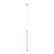 Pendule, Lustre suspendate - Pendul tubular stil minimalist QI Bianco / Rose Gold 40