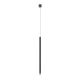 Pendule, Lustre suspendate - Pendul tubular stil minimalist QI Nero / Rose Gold 60