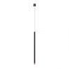 Pendul tubular stil minimalist QI Nero / Rose Gold 60