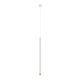 Pendule, Lustre suspendate - Pendul tubular stil minimalist QI Bianco / Gold 60