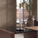 Lampa de masa LUX, LED Glass and porcelain marble
