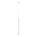 Pendul tubular stil minimalist QI Bianco / Rose Gold 60