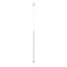 Pendul tubular stil minimalist QI Bianco / Rose Gold 60
