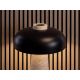 Veioze - Lampa de masa neagra si marmura portelanata LED