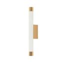 Aplica de perete stil minimalist Q Parette Bianco / Gold