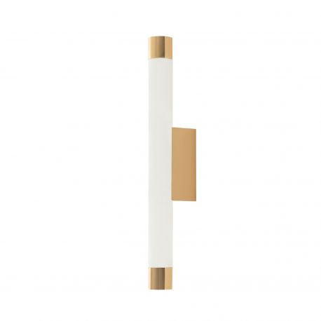 Aplice, corpuri de iluminat pentru pereti - Aplica de perete stil minimalist Q Parette Bianco / Gold
