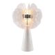 Veioze - Lampa de masa LUX alba din marmura portelanata LED